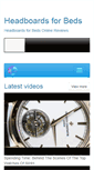 Mobile Screenshot of headboardsforbeds.net